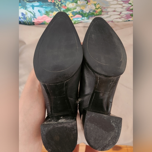 Zara leather boots - Picture 6 of 8